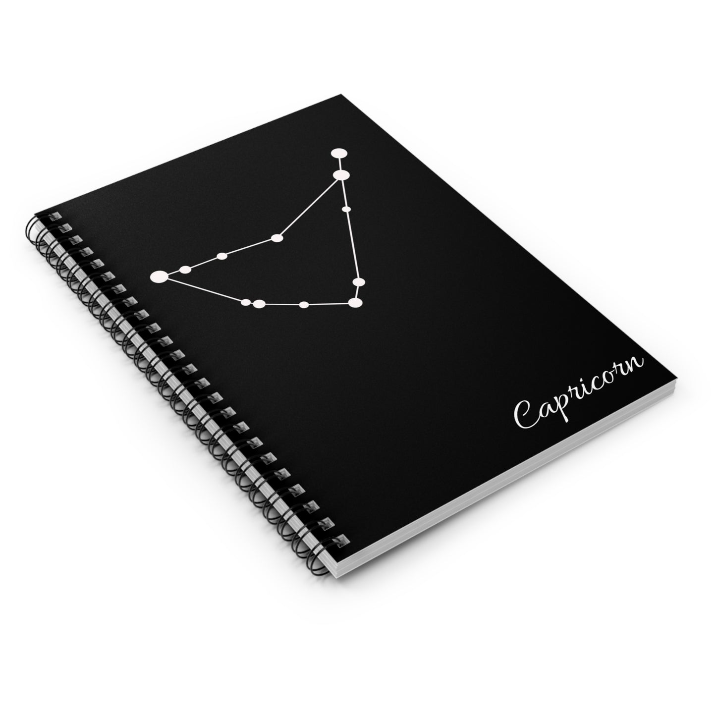 Zodiac Spiral Notebook - Ruled Line (Capricorn)