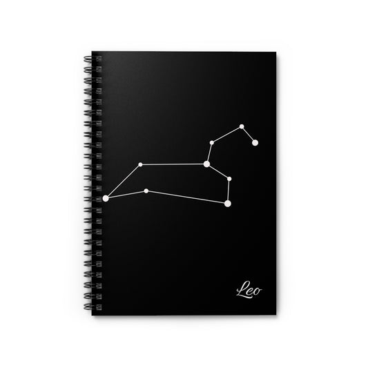 Zodiac Spiral Notebook - Ruled Line (Leo)