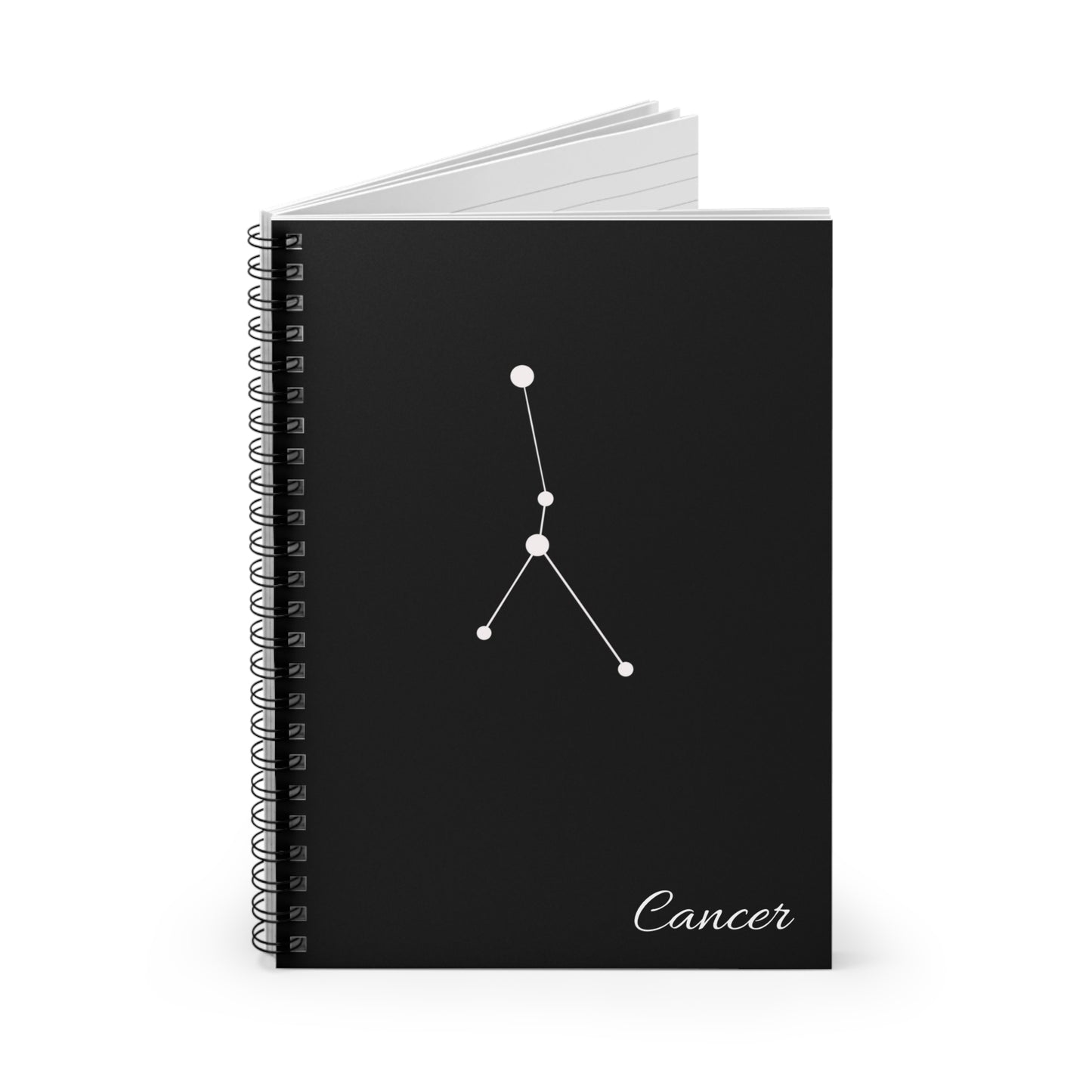 Zodiac Spiral Notebook - Ruled Line (Cancer)