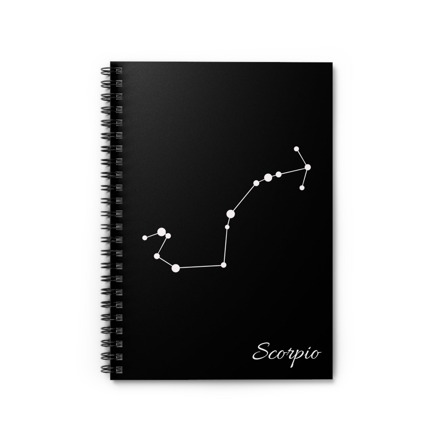 Zodiac Spiral Notebook - Ruled Line (Scorpio)